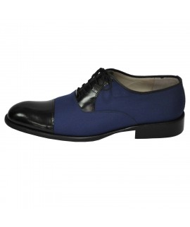 Rever wool & leather Ceremonial Blue